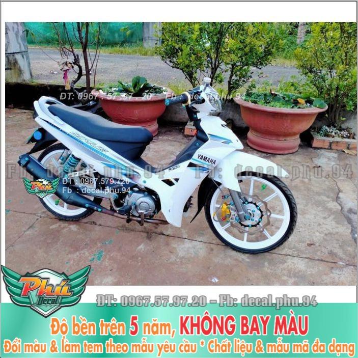 Tem rời Sirius Trắng , phối xanh ngọc -1