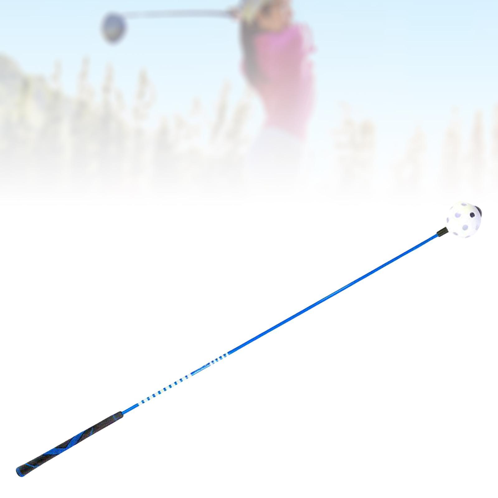 Golf Swing Trainer Portable Stick Nonslip Grip for Speed Rhythm Strength