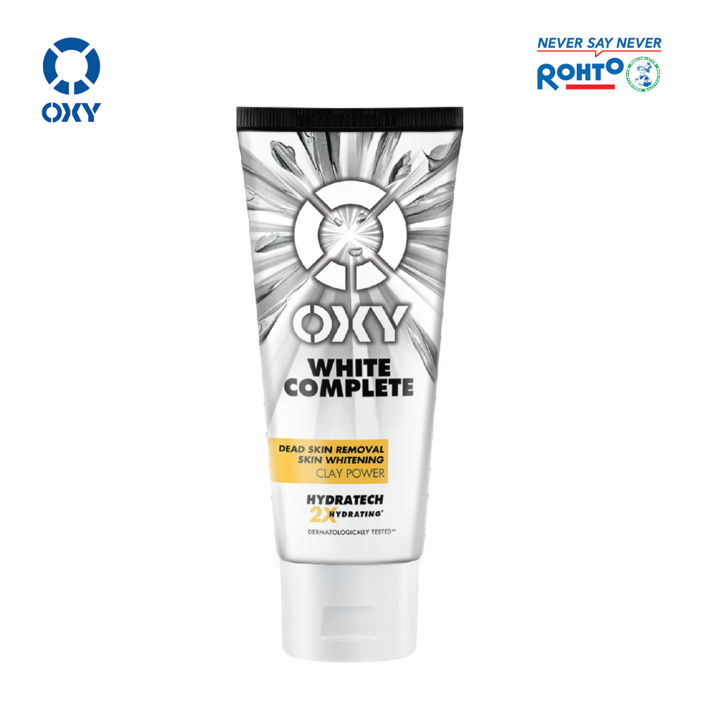 Kem Rửa Mặt Tút Sáng Từ Đất Sét Trắng Oxy White Complete
