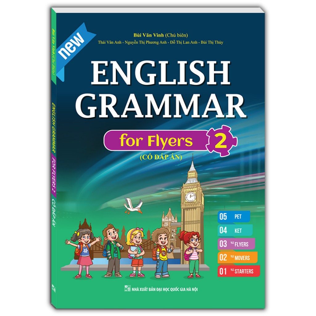 Sách - English grammar for Flyers 2 (có đáp án)