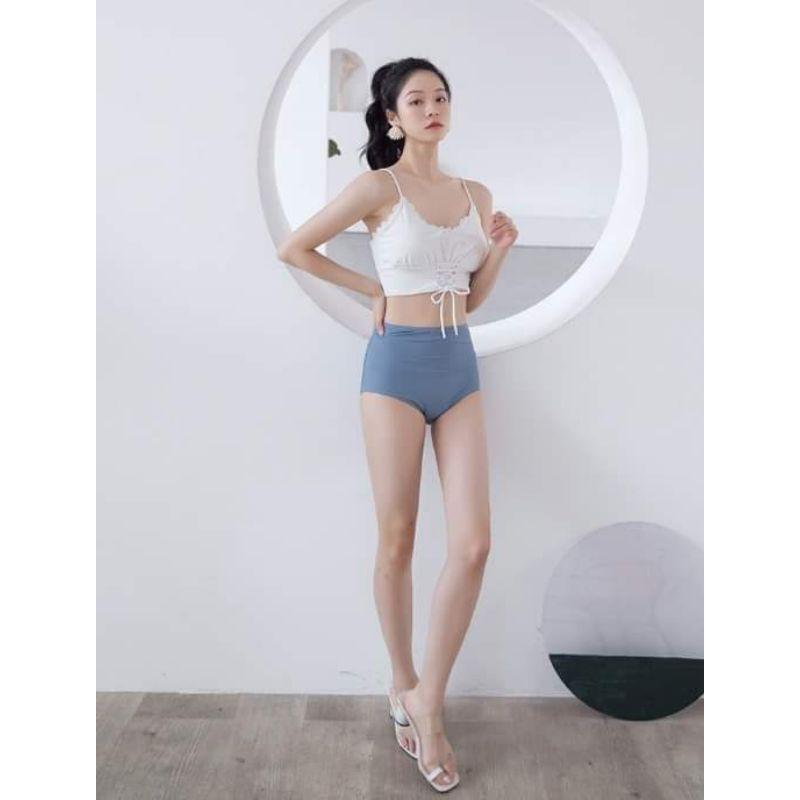 Đồ Bơi 3 Mảnh Lưng Cao Kèm Quần Đùi S137