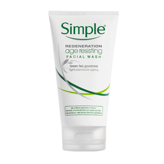 Sữa rửa mặt chống lão hoá Simple Regeneration Age Resisting Facial Wash 150ml