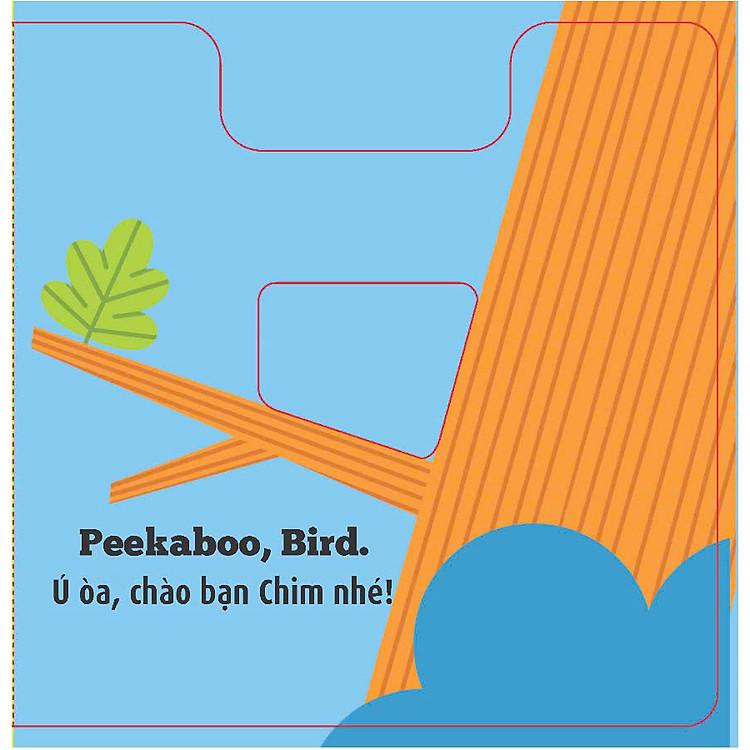 Sách Ú òa - những chuyển động nhỏ song ngữ Anh Việt kích thích giác quan