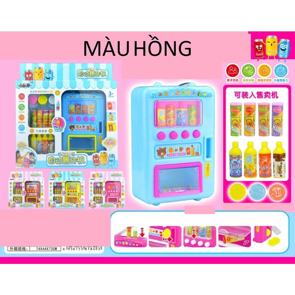 Đồ chơi máy bán nước tự động cho bé GIÁ SỈ Kiểu dáng như máy thật,phím bấm cơ.