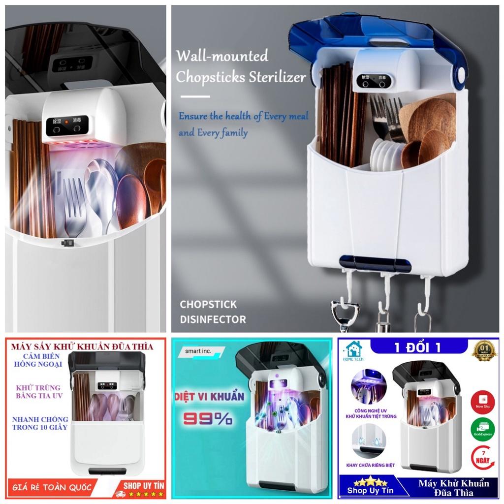 Máy sấy đũa thìa khử khẩn bằng tia UV tiện lợi mọi gia đình , Kệ sấy khử khuẩn đũa thìa làm khô và diệt trừ vi khuẩn