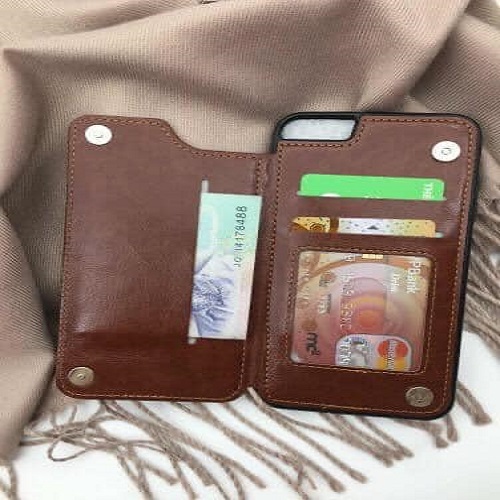 Ốp Da 2 in 1 - Ví Đựng Tiền Và Thẻ Cho Iphone 7/8 Hàng Nhập Khẩu
