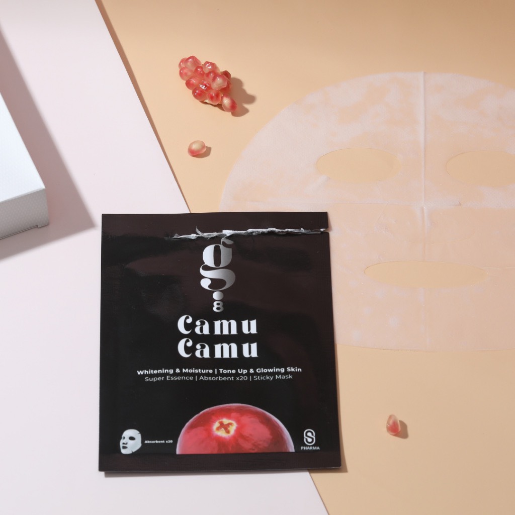 Mặt Nạ Sinh Học Gen.8Lab Camu Dưỡng Trắng Sáng Da Cấp Ẩm Giảm Mụn