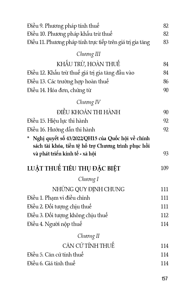 Luật Về Thuế (Hiện Hành)(Luật Thuế Thu Nhập Cá Nhân; Luật Thuế Thu Nhập Doanh Nghiệp; Luật Thuế Giá Trị Gia Tăng; Luật Thuế Tiêu Thụ Đặt Biệt; Luật Thuế Xuất Khẩu, Nhập Khẩu) (Trình bày đẹp, chi tiết, dễ dàng tra cứu)