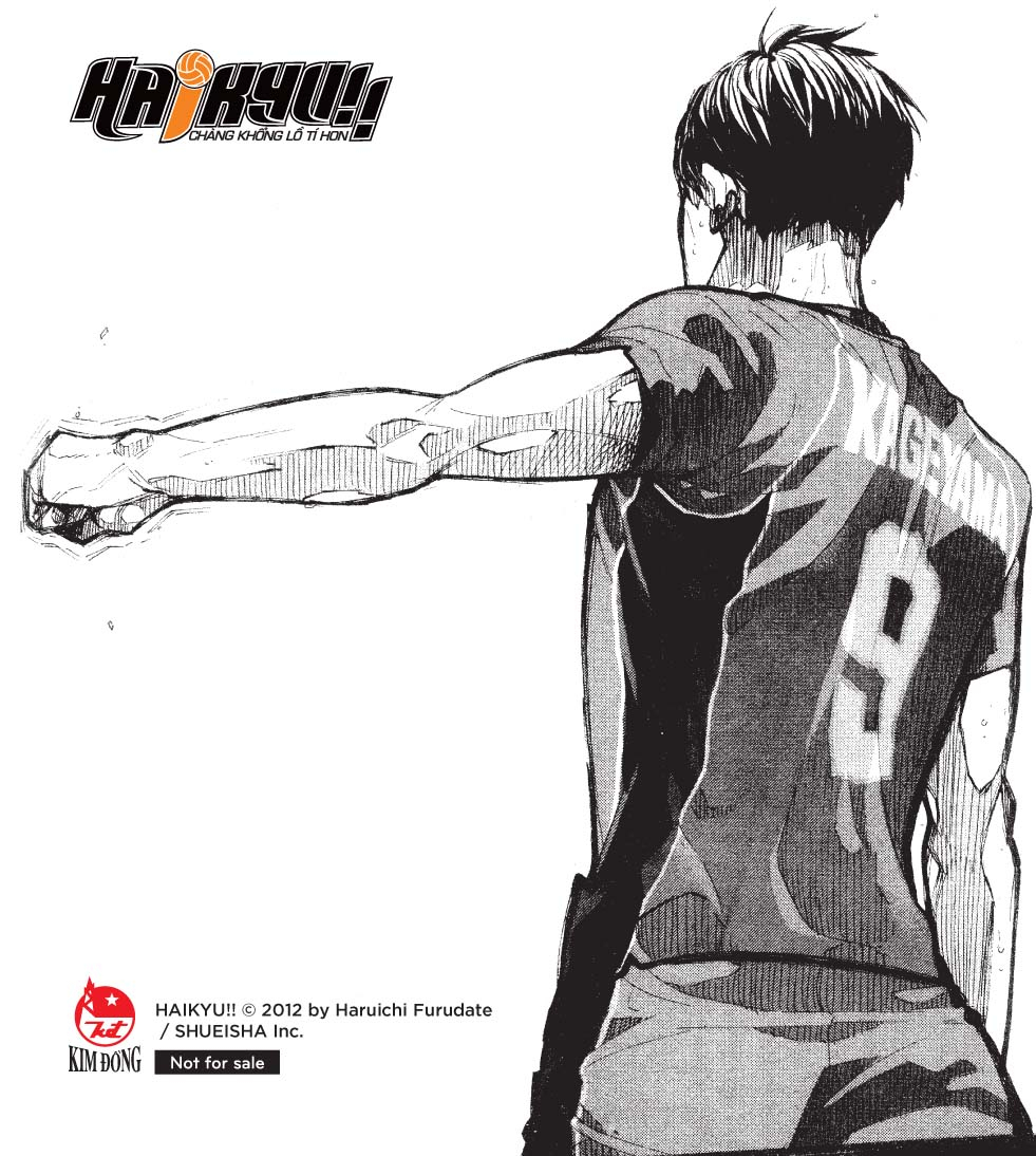 Haikyu Chàng Khổng Lồ Tí Hon tập 45 (tặng kèm 2 card PVC)