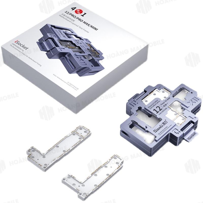 Đế test main dùng cho điện thoại iP 12 mini/12/12 Pro/12 Pro Max QIANLI iSocket