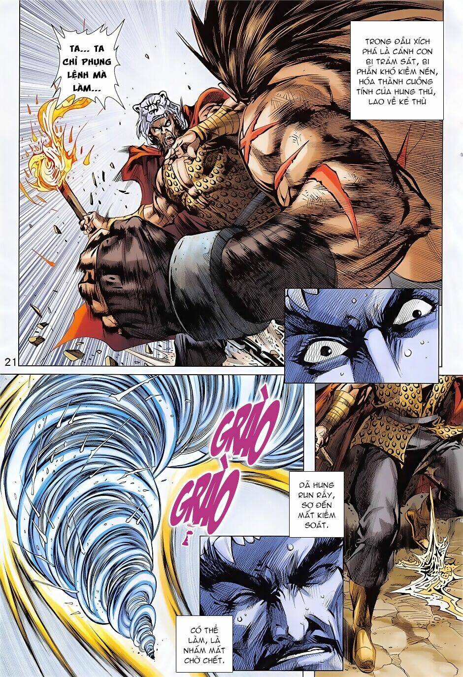 xuân thu mãnh sĩ chapter 8 21