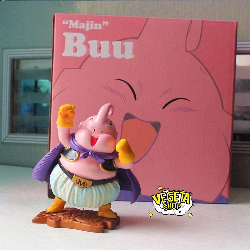 Mô hình Buu - Dragon Ball - Majin Buu Ma bư mập - Buu béo có đế là Dabura bị biến thành Chocolate - Full box - Cao 8cm