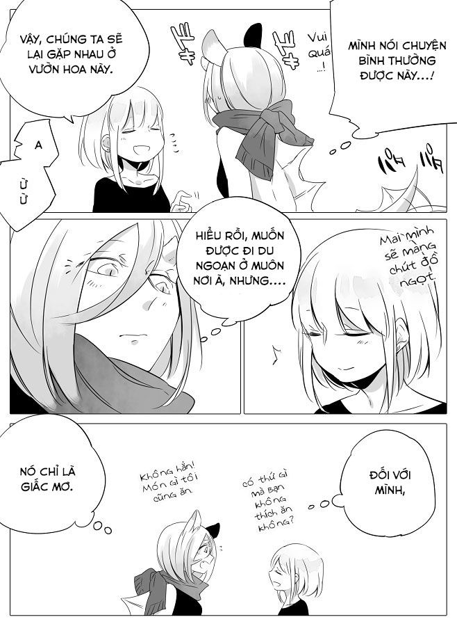 yêu quái cô đơn và cô bé bị mù chapter 1 11