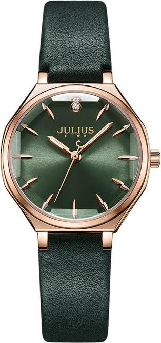 Đồng Hồ Nữ JS-008 Julius Star Hàn Quốc Dây Da