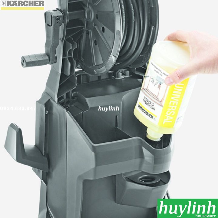 Máy xịt rửa xe cao áp Karcher K5 EU - Sản xuất tại Italy - Motor cảm ứng từ - Hàng chính hãng