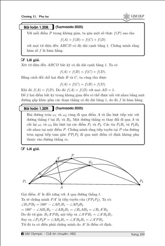 Sách - Tuyển Chọn Những Bài Toán Hay Qua Kì Thi Tại Các Nước - Tập 1: Hình Học