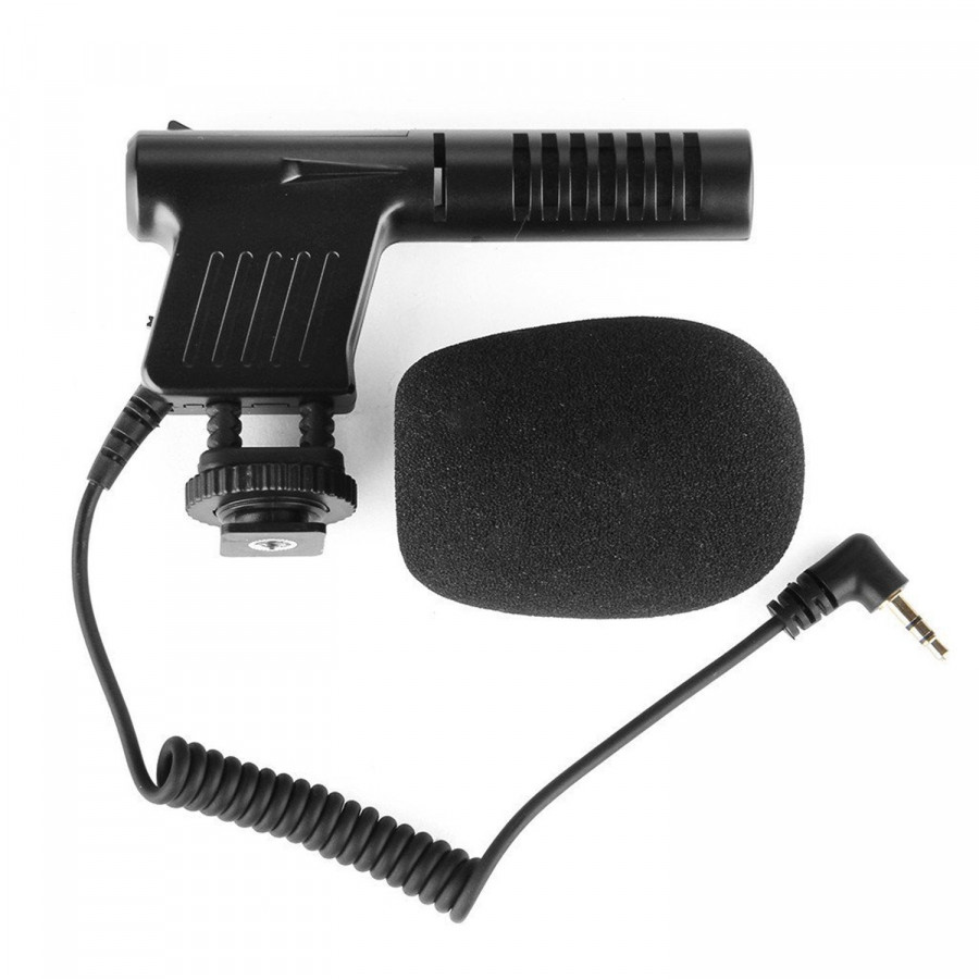 Microphone Phỏng Vấn máy ảnh Boya BY-VM01