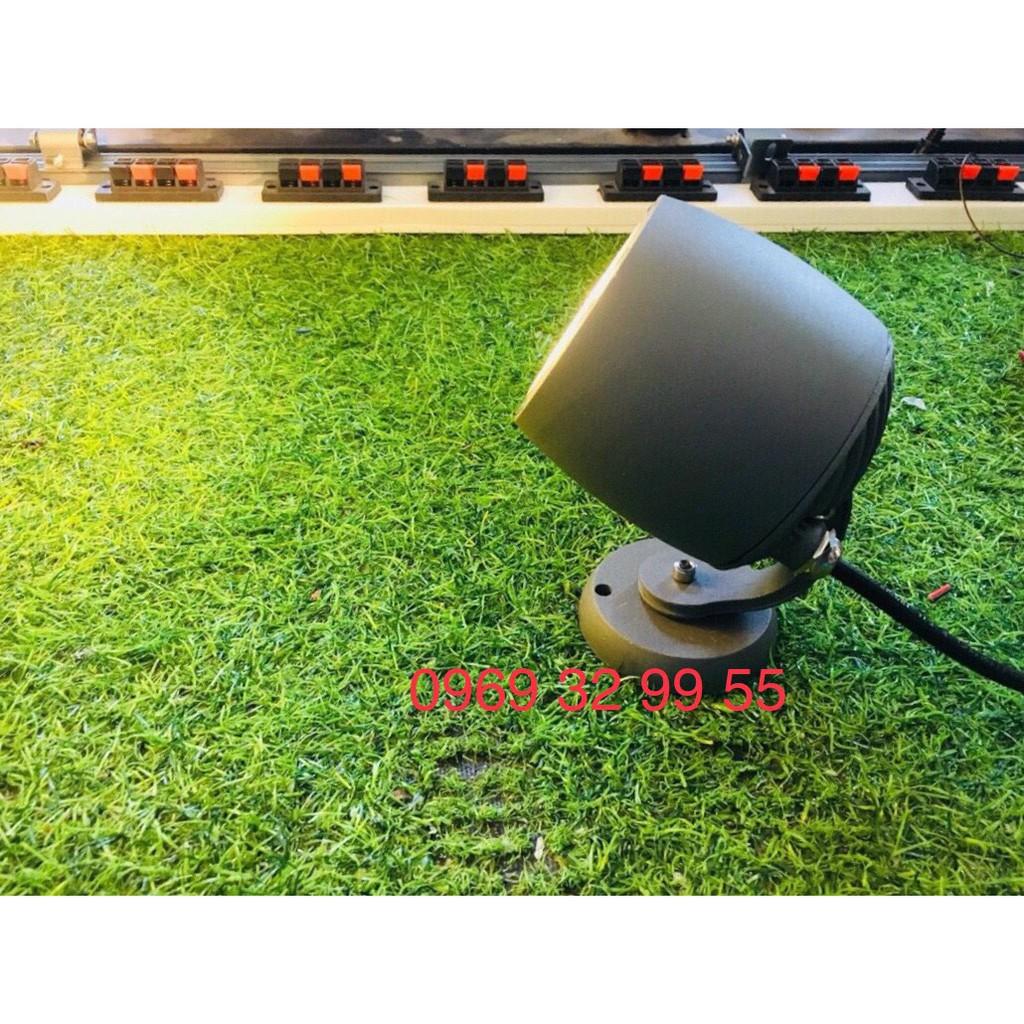 Đèn LED Rọi Cột, Cắm Cỏ 10w- MV-RCC101 Vỏ ghi xám, AS: trắng, vàng.