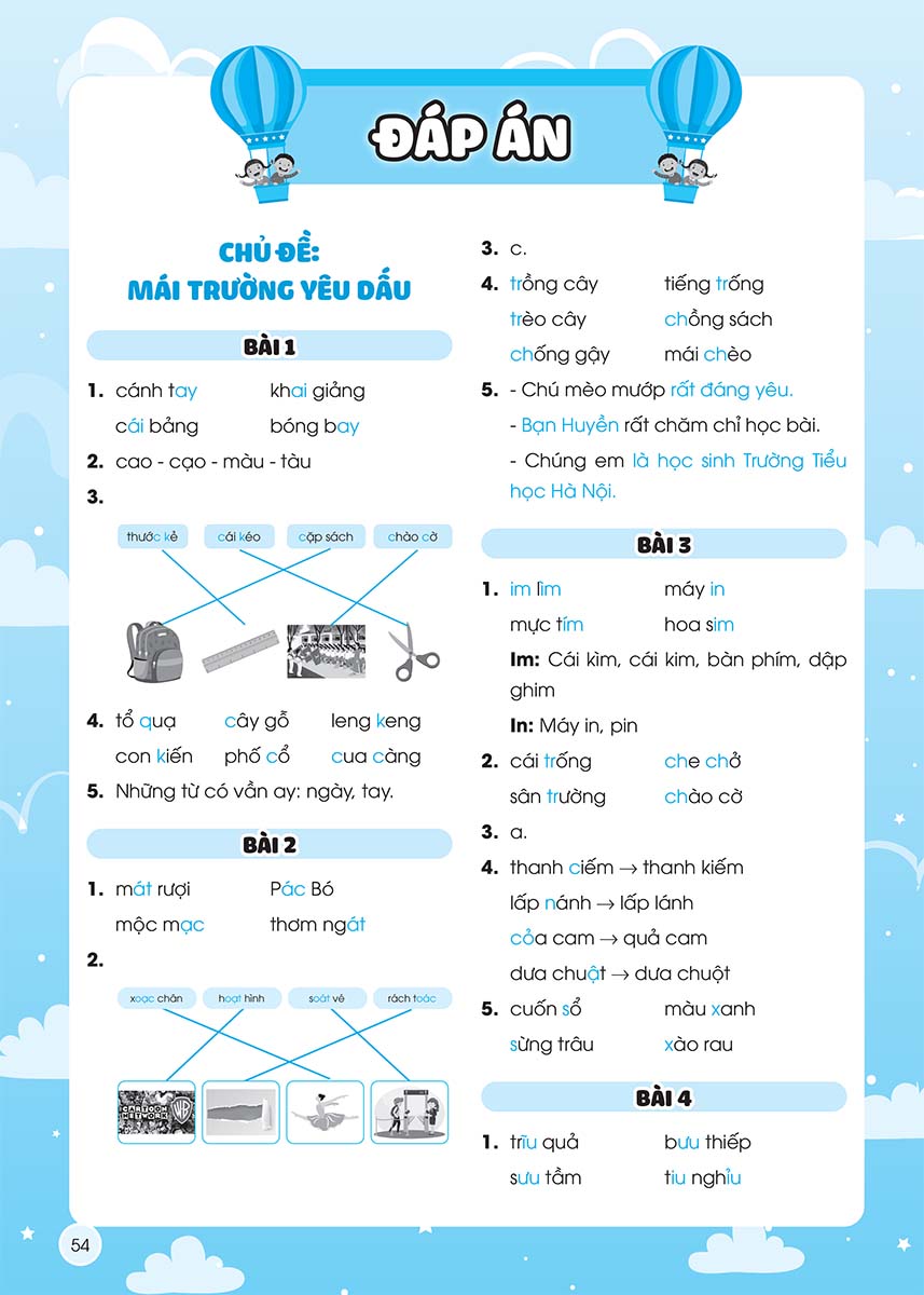 Vở Luyện Viết Chính Tả Lớp 1 - Âm - Vần - Dấu Thanh_MEGA