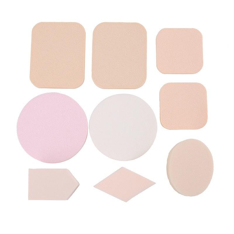 Bộ Set 6 Bông Mút Trang Điểm cao su tự nhiên Keli Sponge Makeup