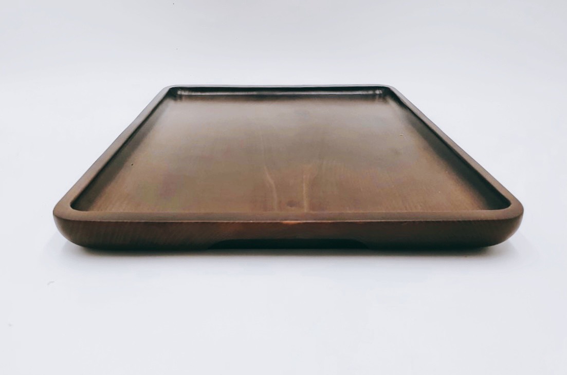 Khay gỗ spa - Màu Nâu - 26 x 37 x 2.5 cm