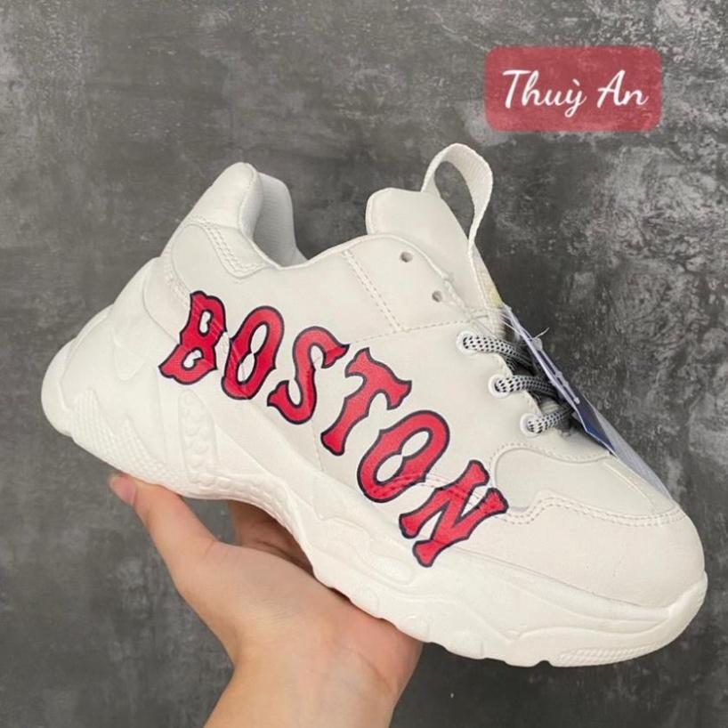 GIày Thể Thao Đế Độn,Giày Sneaker Ny chữ vàng và Boston chữ đỏ mới nhất,hót nhất