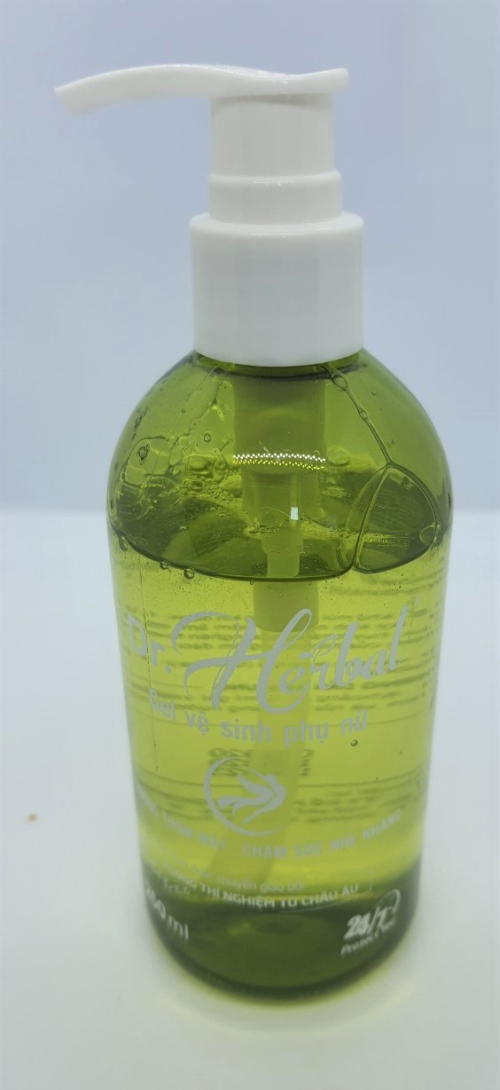 GEL VỆ SINH PHỤ NỮ - DR.HERBAL – HD PHARMA – CHAI 250ML - HƯƠNG CÚC LA MÃ TỪ PHÁP