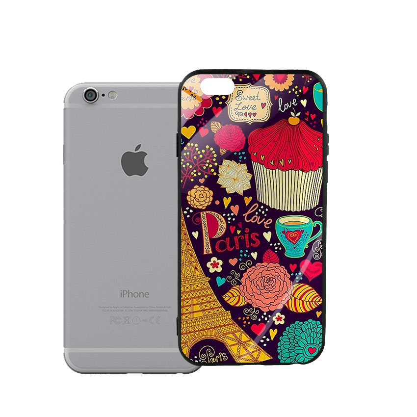 Ốp Lưng Kính Cường Lực cho điện thoại Iphone 6 / 6s - Paris 04