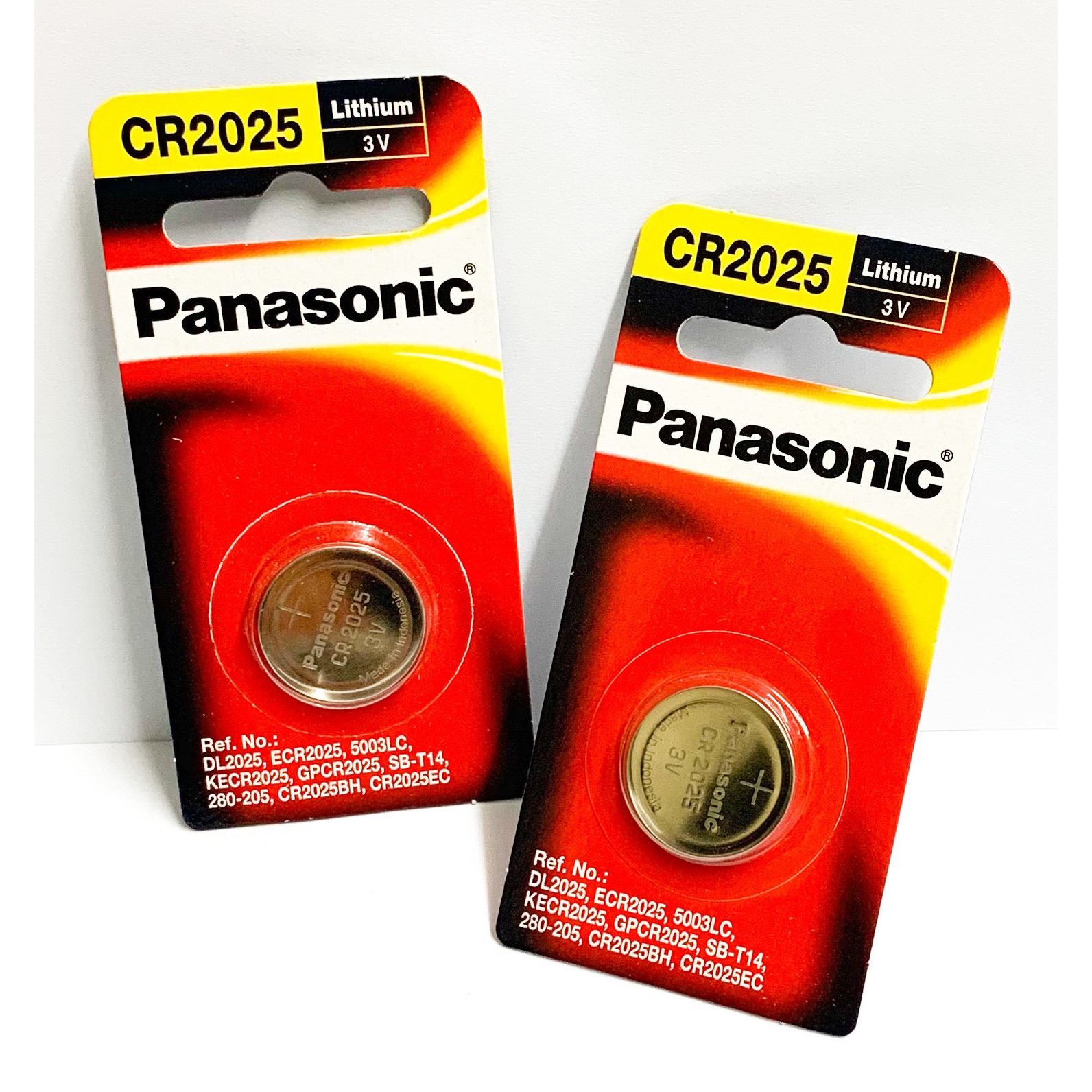 2 Viên Pin Panasonic CR2025 ( CR 2025/1PT x 2 Vỉ ) Lithium 3 V Chính Hãng