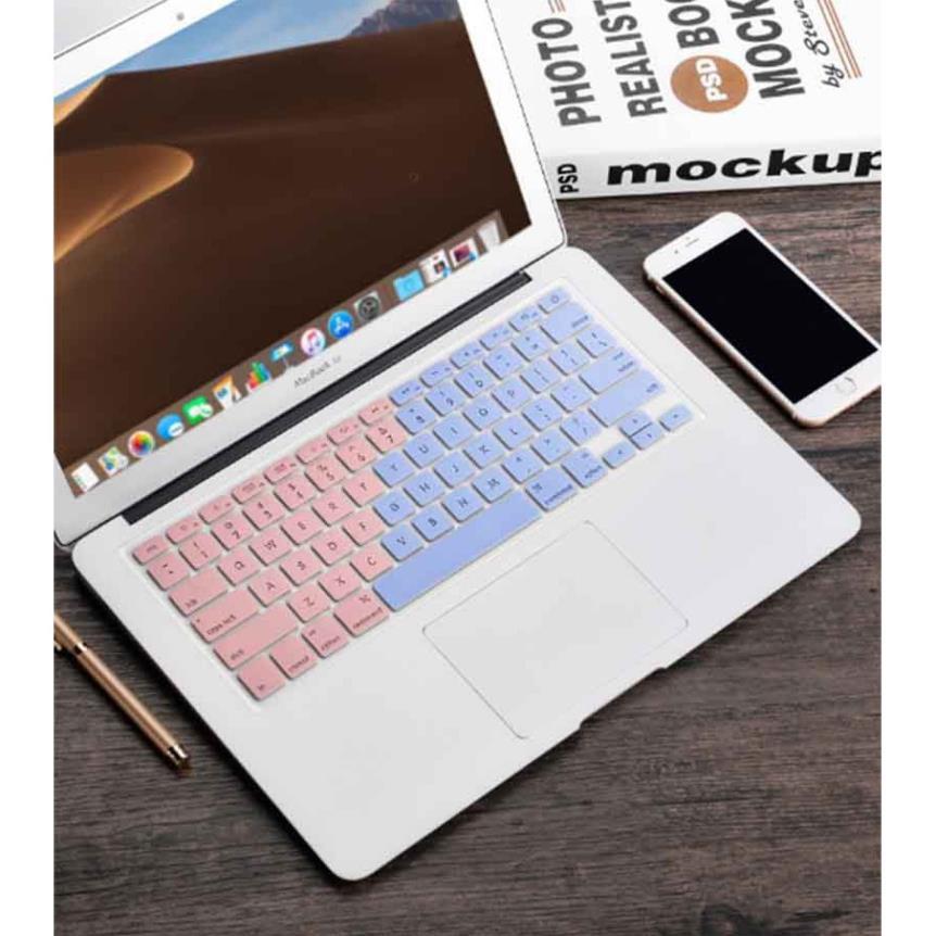 Ốp Dành Cho Macbook Và Phủ Phím Màu Ombre