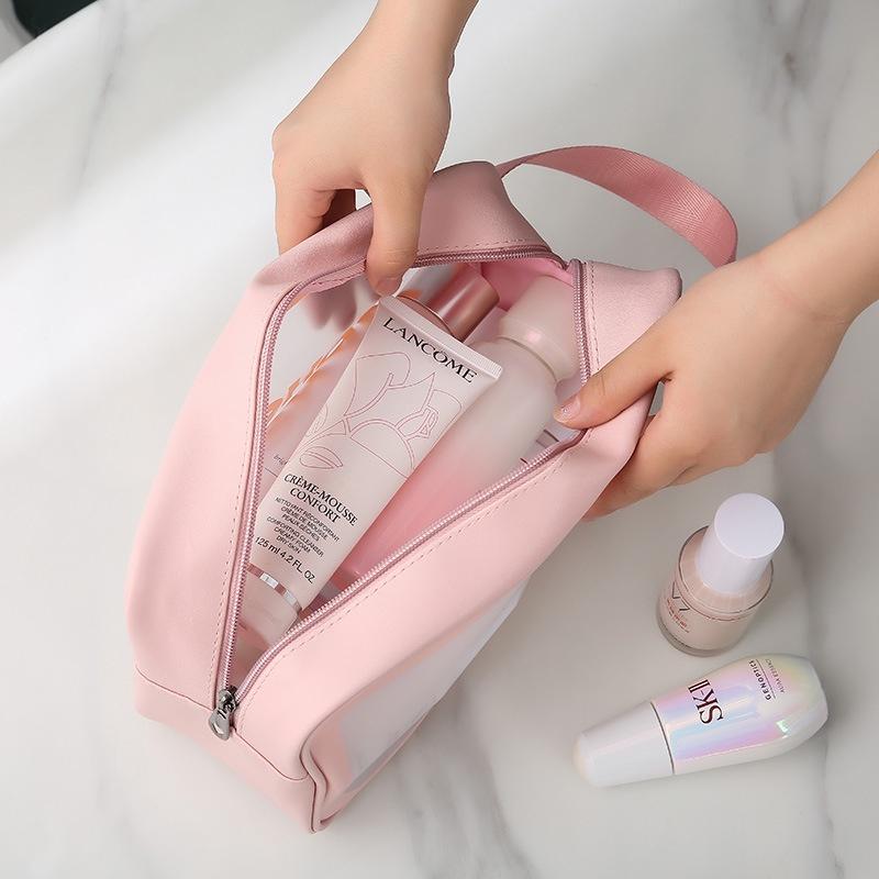 Túi Đựng Mỹ Phẩm / Đồ Trang Điểm Du Lịch Chống Thấm Nước Washbag Trong Suốt Moc68shop