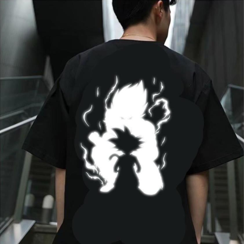 ÁO THUN PHẢN QUANG TAY LỠ GOKU 2 NAM NỮ