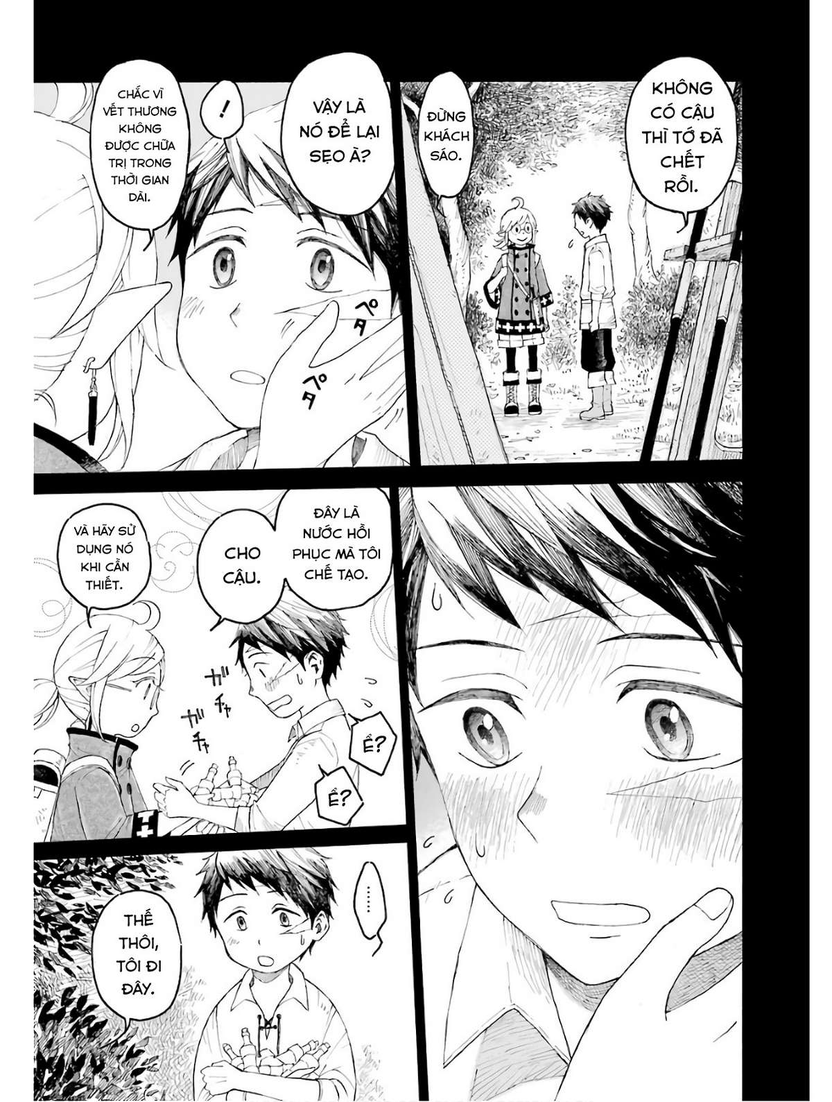 xưởng thủ công của nàng yêu tinh và chàng thợ săn chapter 0 35