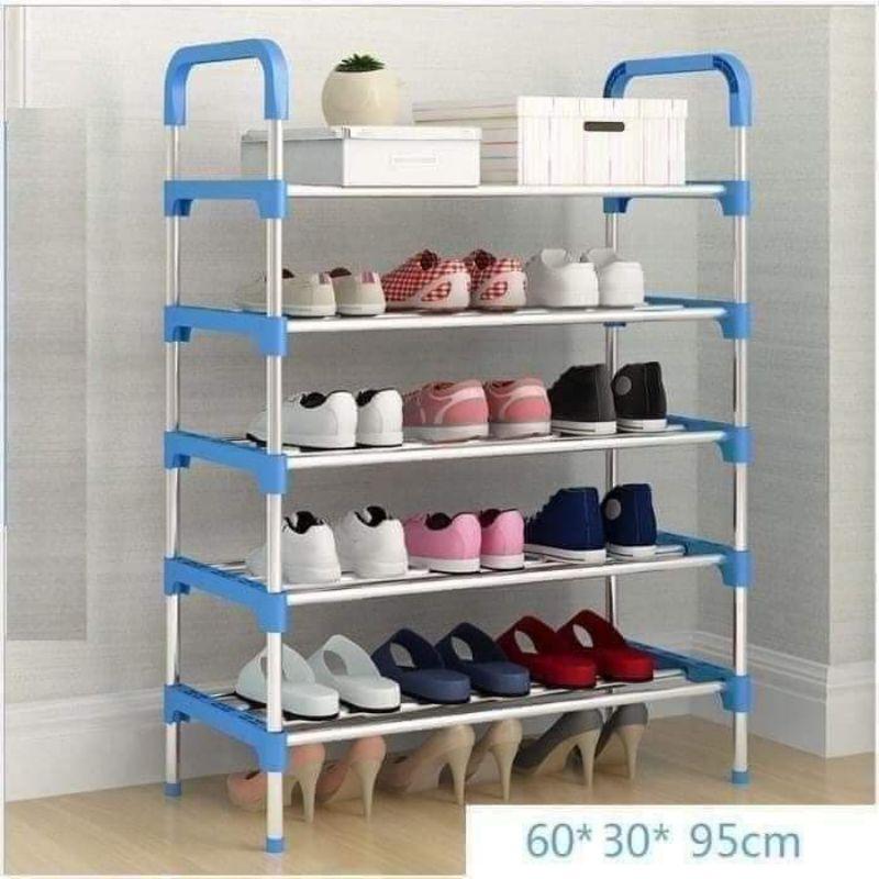 Kệ để giày dép inox 5 tầng đa năng