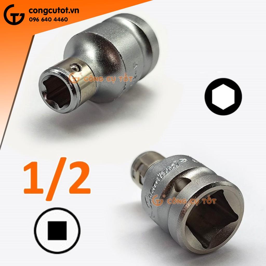 Tuýp lắp mũi vít đóng socket 1/2 ra 5/16