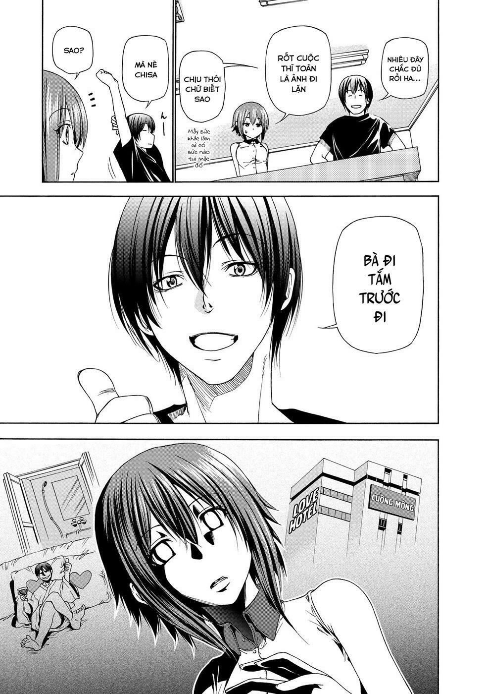 cô gái thích lặn - grand blue chapter 26 22