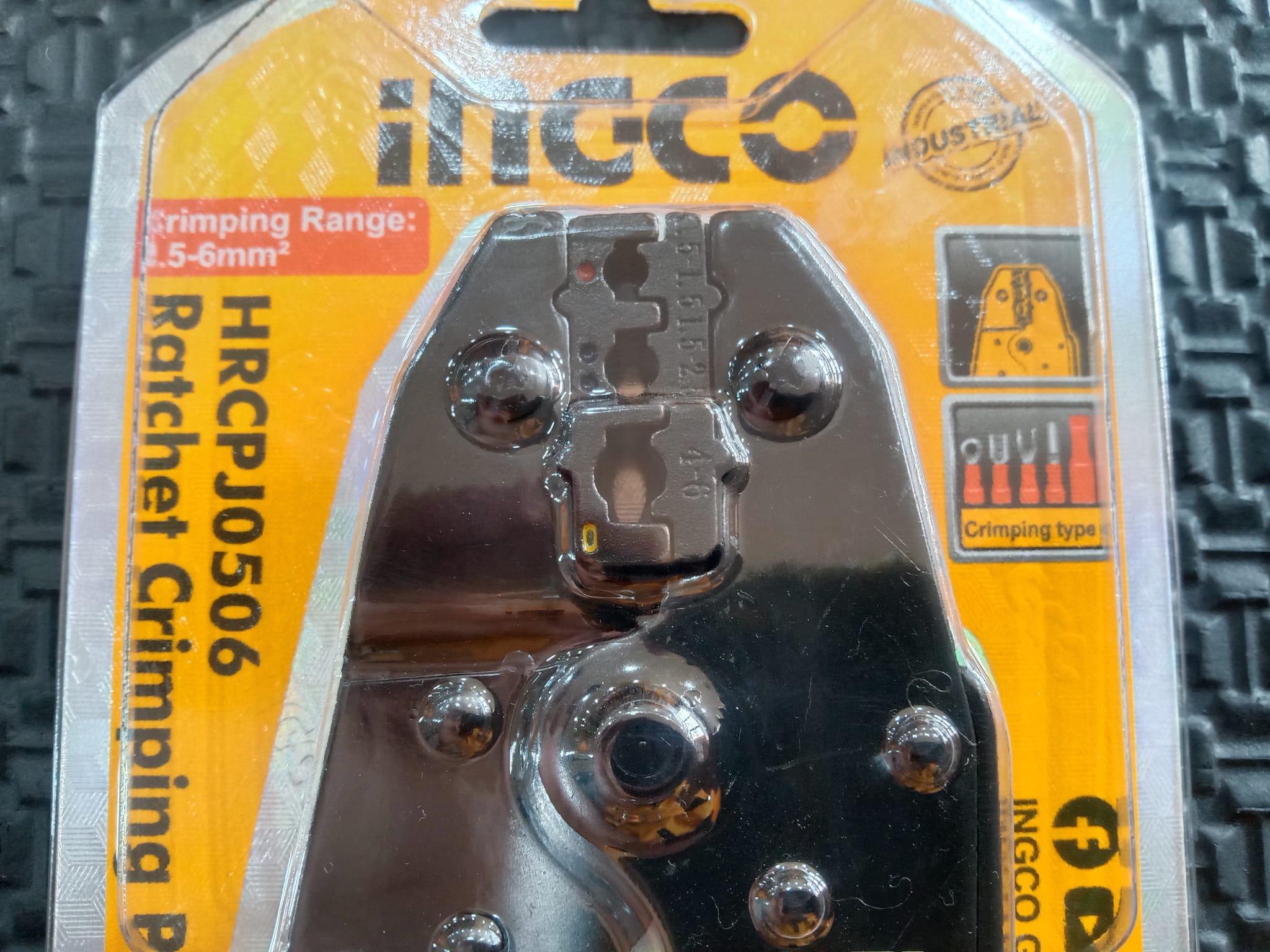 KỀM BẤM COS DÂY ĐIỆN AWG 20-10 INGCO HRCPJ0506 - HÀNG CHÍNH HÃNG