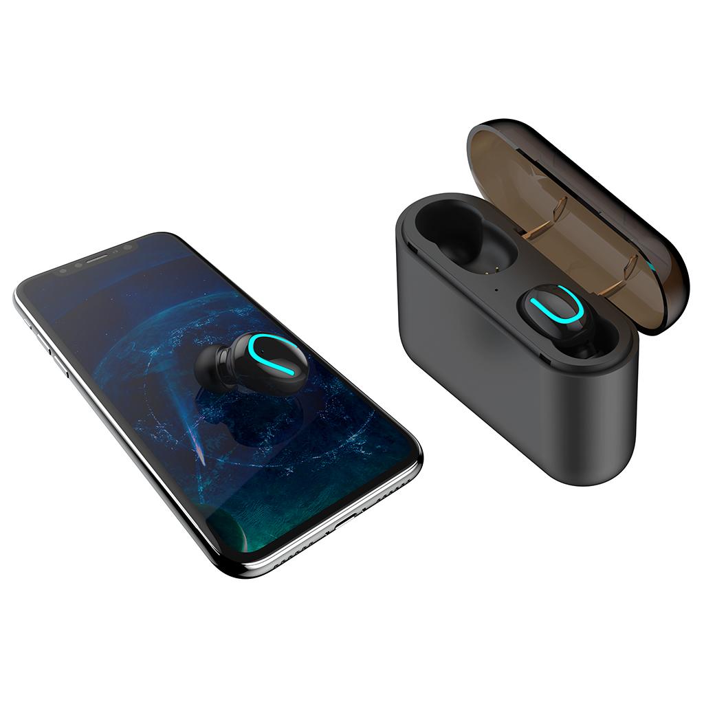 1 Pair HBQ-Q32 Wireless Earbuds  Headset Stereo Headphone Bluetooth 5.0