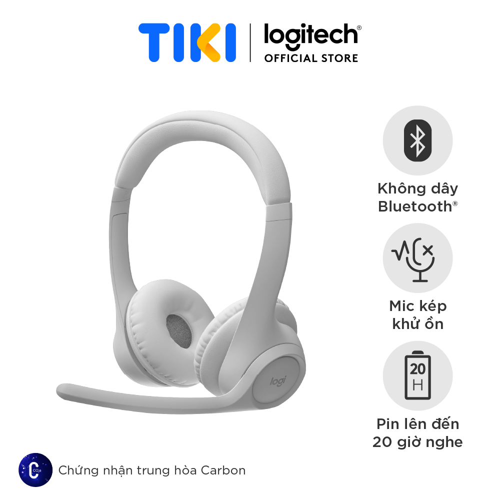 Tai Nghe Không Dây Logitech ZONE 300 - Hàng Chính Hãng