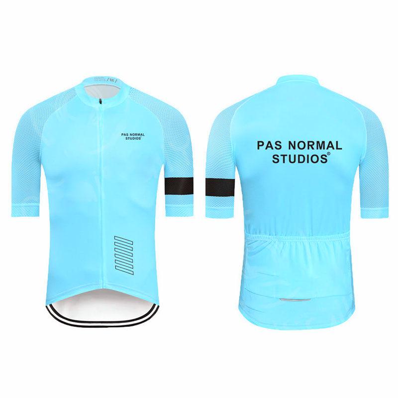 Mới PNS Đội 2023 Nam Ngắn Tay Mùa Hè Đi Xe Đạp Jersey Bộ MTB Maillot Ropa Ciclismo Xe Đạp Mặc Thoáng Khí Đi Xe Đạp Quần Áo Color: jersey set 8 Size: XXS