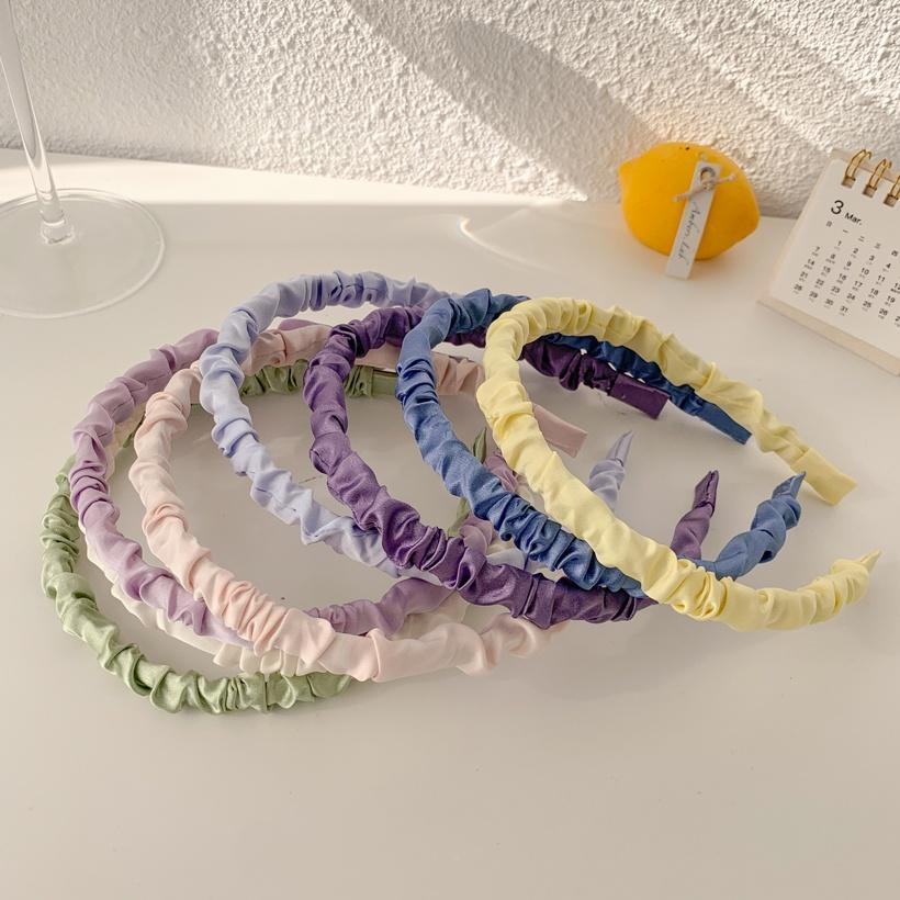 Bờm Tóc Nhún Lụa Satin Nhiều Sắc Màu siêu xinh cho bạn nữ