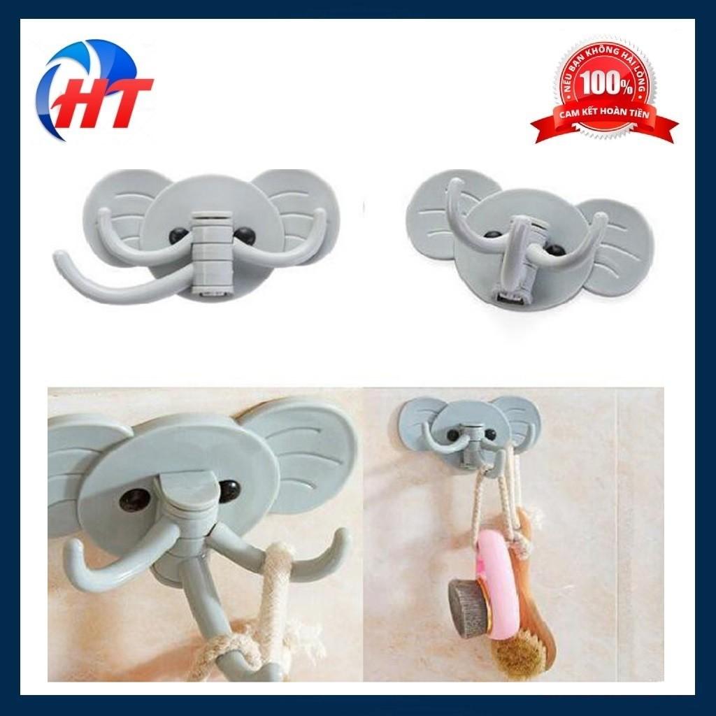 Móc Treo Dán Tường Con Voi Siêu Đáng Yêu