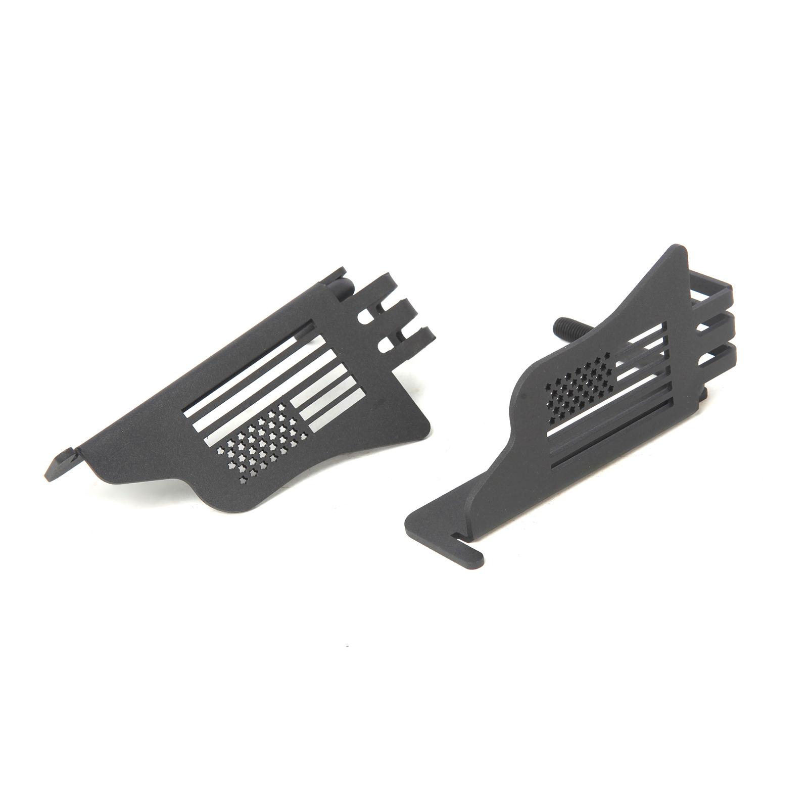 Foot Pegs Door Hinge Foot Pegs Rest Pedal Replacement for Jeep Wrangler JK JL 2007-2023 2pcs