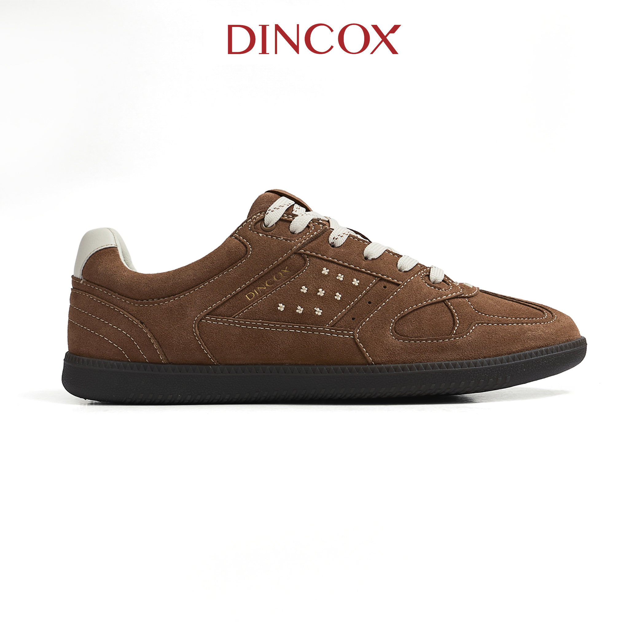 [NEW ARRIVAL] Giày Sneaker Nam Nữ Da Suede Cao Cấp Dincox Shoes DC50 RUSTY