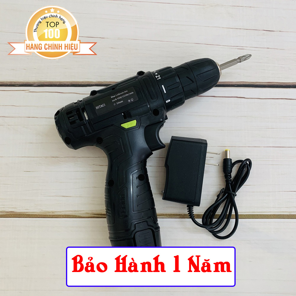 Máy Bắt Vít 12V .Khoan Pin 12V Hitachi Cao Cấp