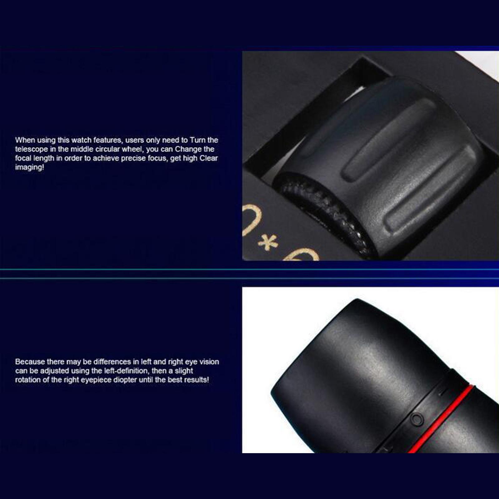 Mini 30 x 60 Zoom Night Vision Binoculars HD Telescope