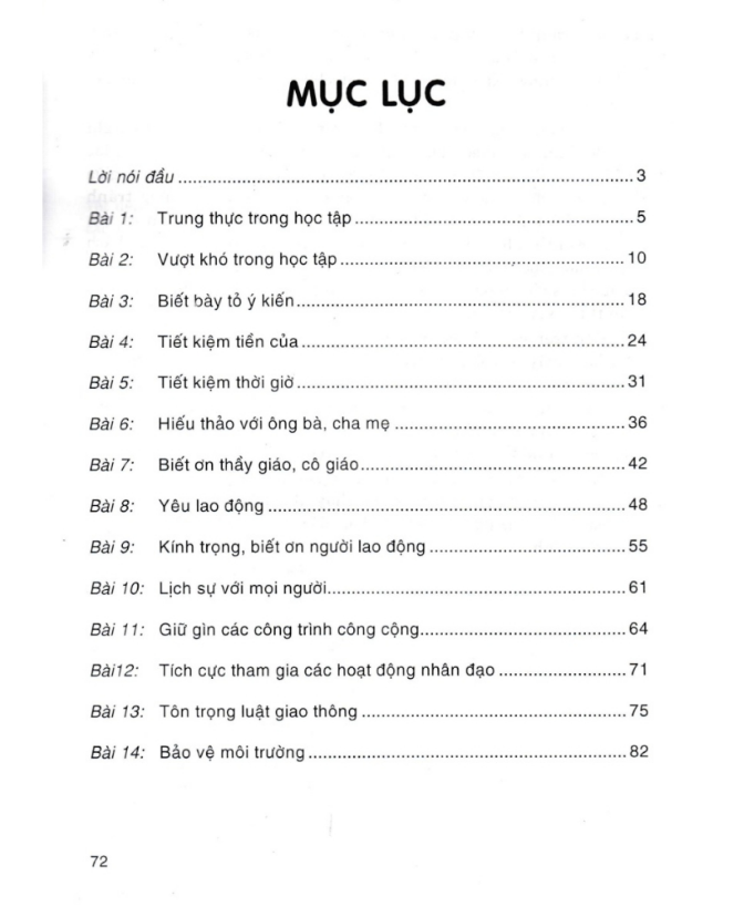 Sách - Truyện Đọc Đạo Đức Lớp 4