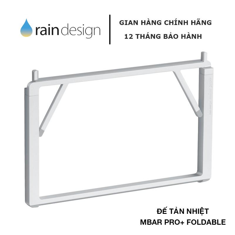 GIÁ ĐỠ TẢN NHIỆT RAIN DESIGN (USA) MBAR PRO+ FOLDABLE LAPTOP SILVER - RD-10084 - HÀNG chính hãng
