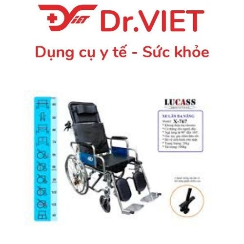 XE LĂN ĐA NĂNG 2 BÁNH CHỐNG LẬT LUCASS X767