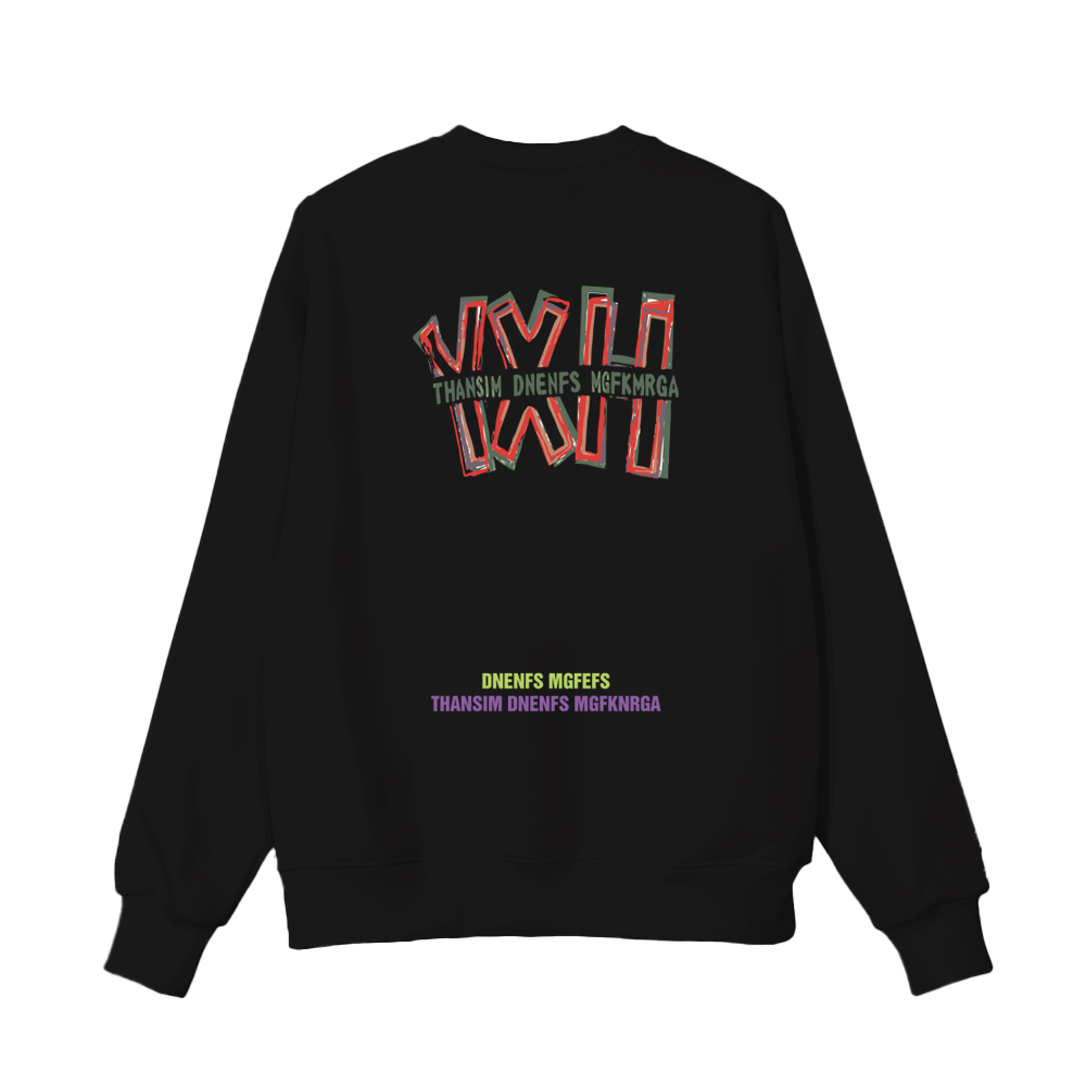 Áo dài tay trơn NỈ BÔNG Unisex MonsterX YHX Sweater Ulzzang cặp đôi nam nữ form rộng oversize Hàn Quốc